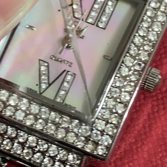 ?NEW?Sterling silver Crystal watch main image 4
